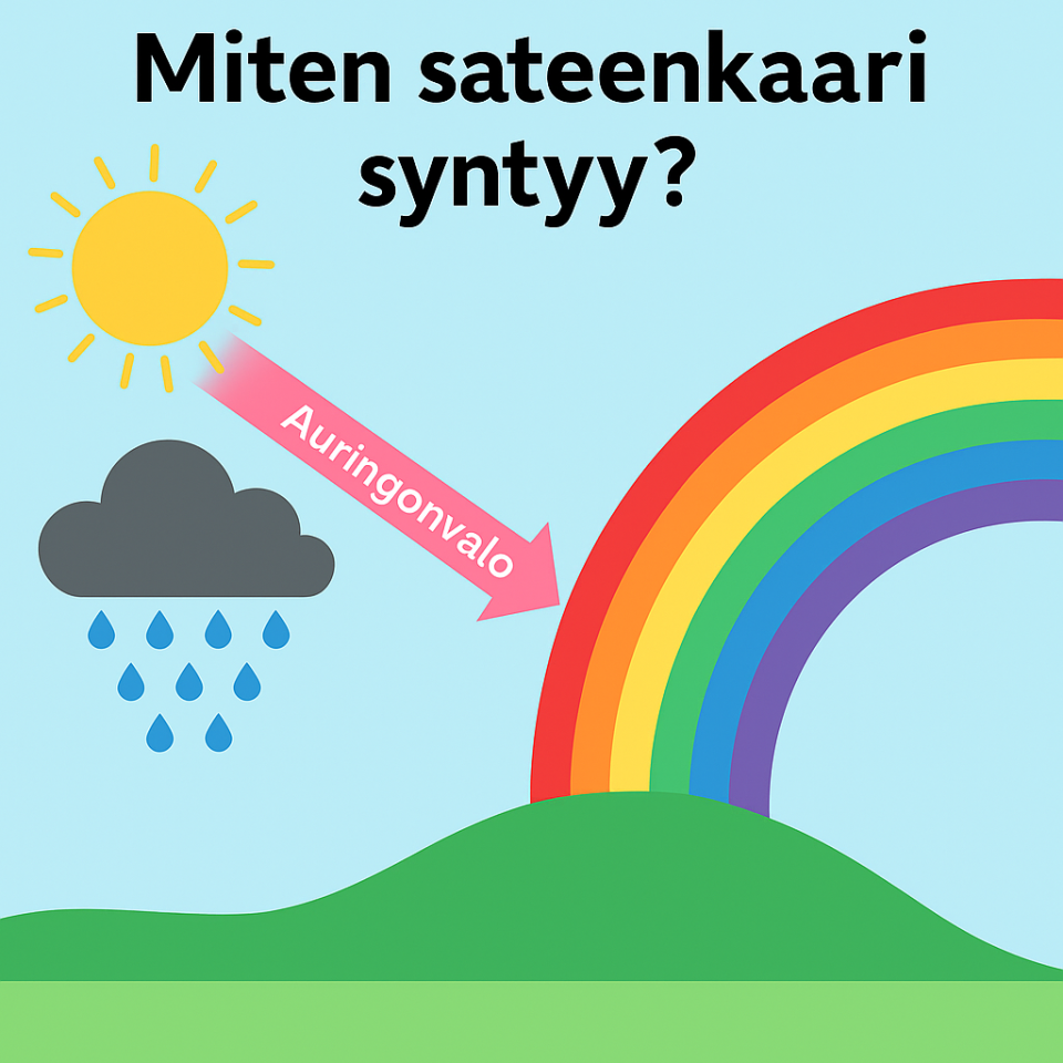 Sateenkaaren V rit Luonnon Spektrin Kauneus TiedeSuomi Sateenkaaren V rit Luonnon Spektrin Kauneus TiedeSuomi